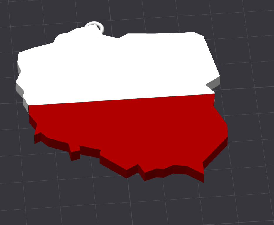 poland keychain