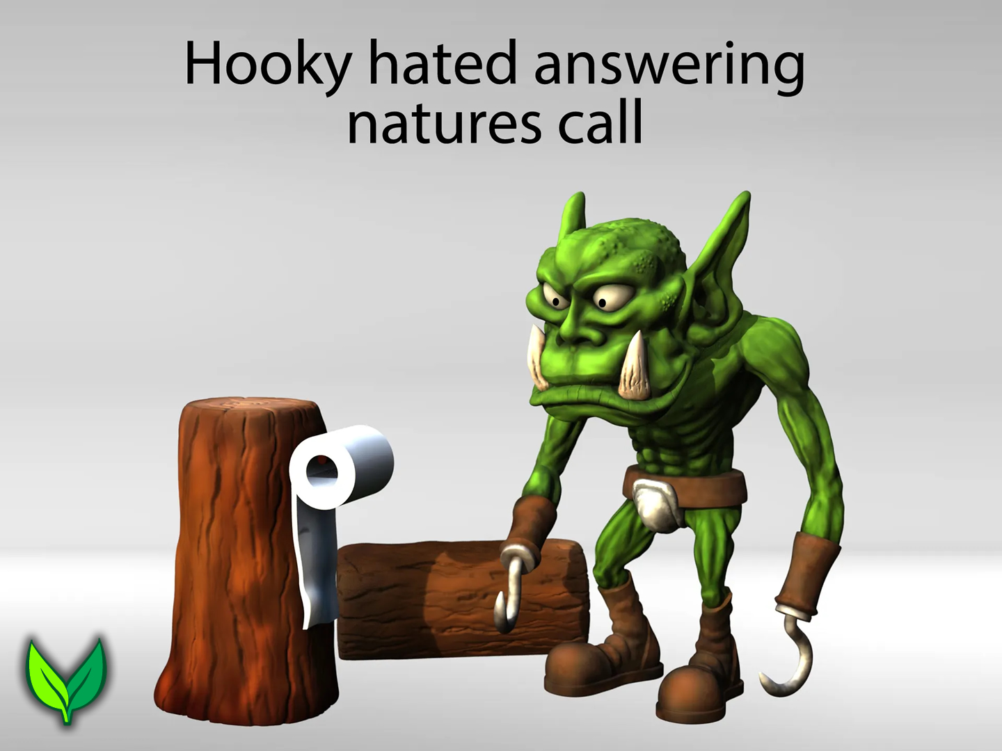 Hooky the Orc – 28mm Fantasy Miniature (Vogland Series)
