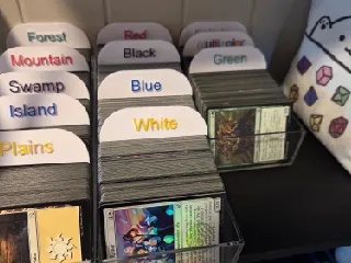 Card sorting dividers (MTG) by Robin Brthen | Download free STL model |  Printables.com