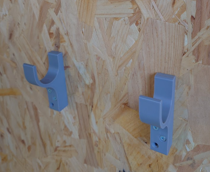 Wallmount hook for Husqvarna hedge trimmer