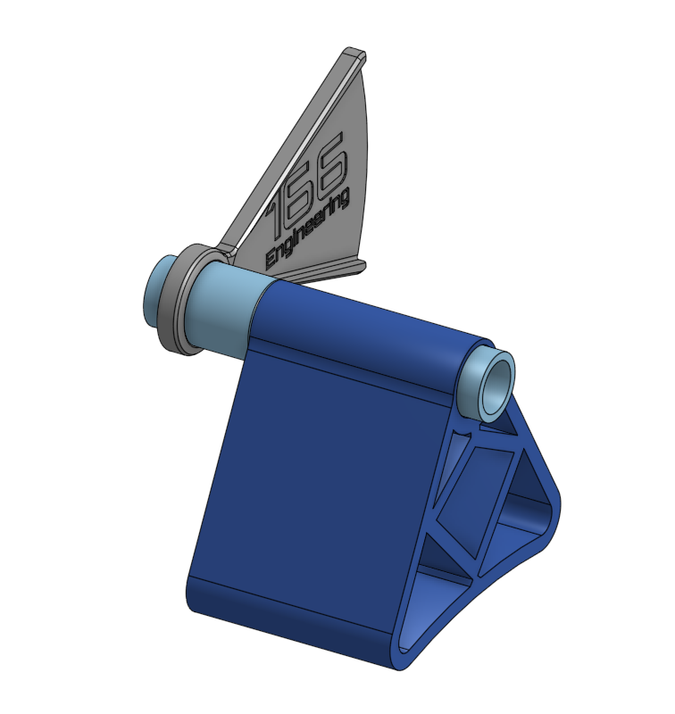 Thru axle MTB carrying helper