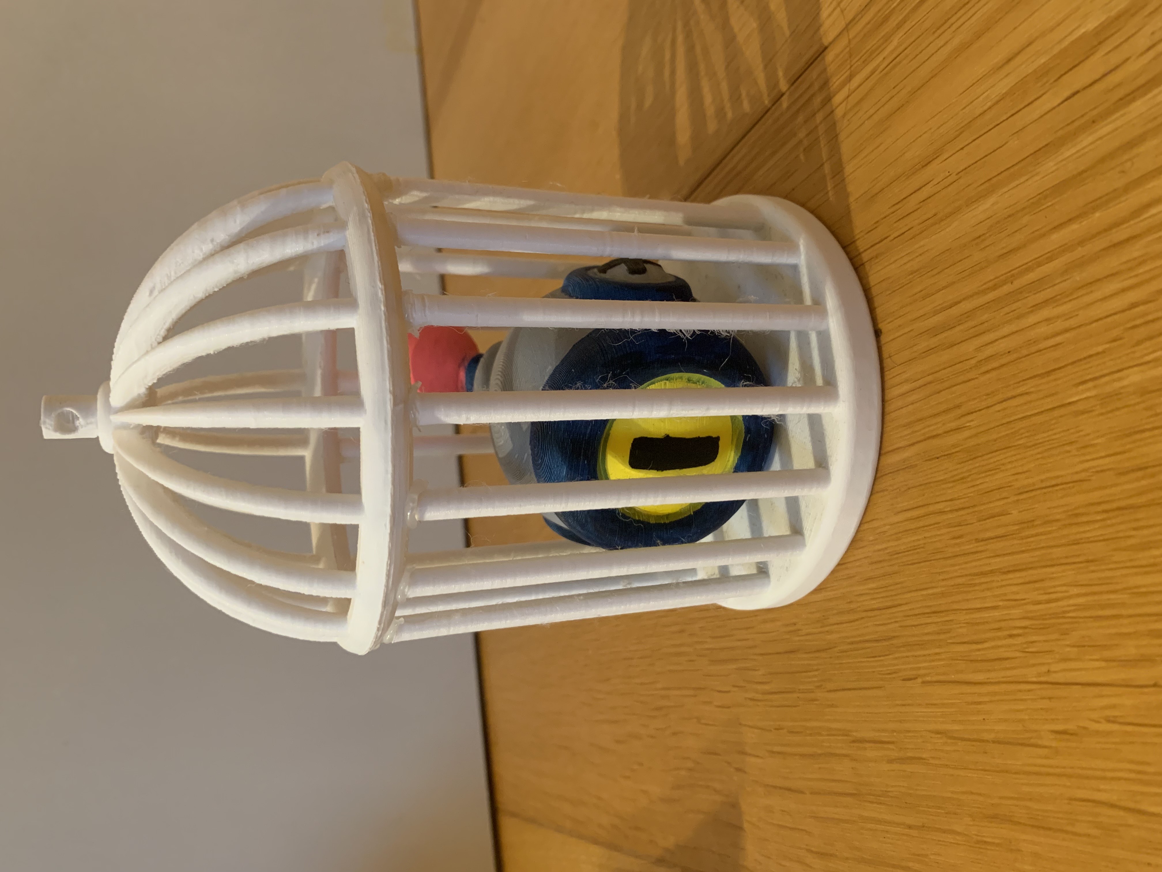 Bird cage storage box