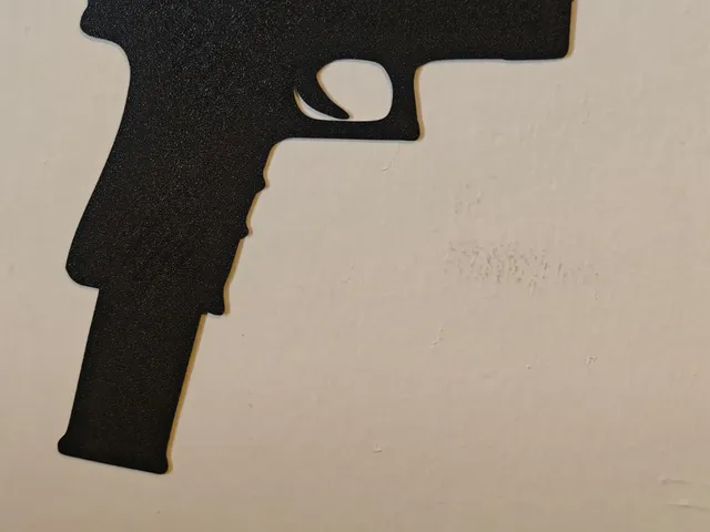 Glock 19 with a 33rd extended magazine