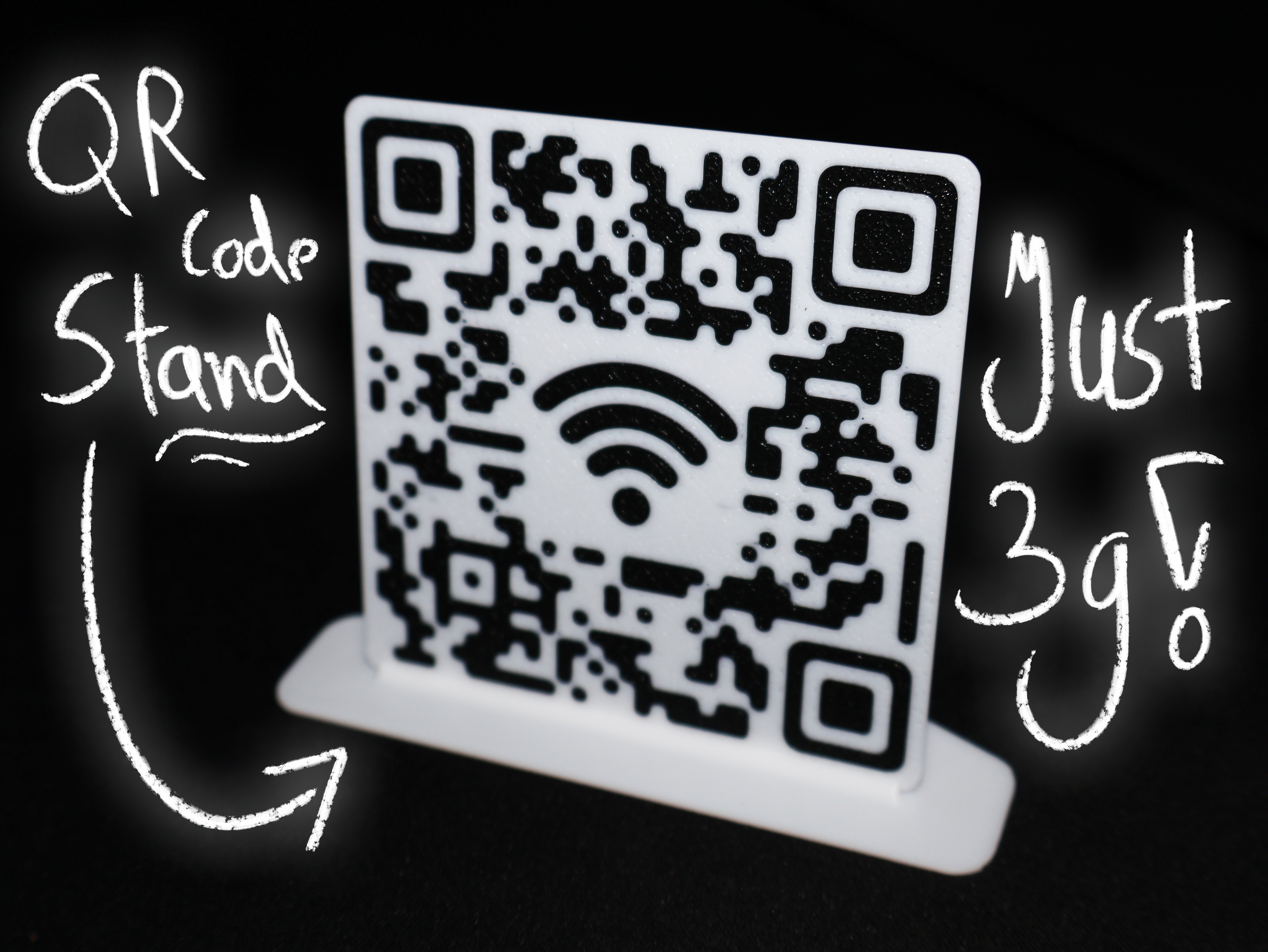 Simple QR Code Stand