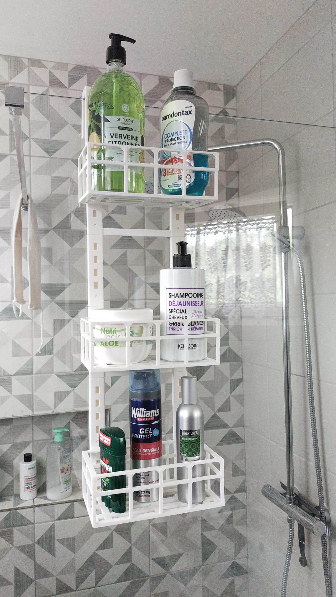 Porte accessoires douche