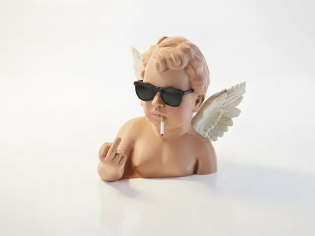 Punk Cherubim Angel Bust Fantasy 3D Printable