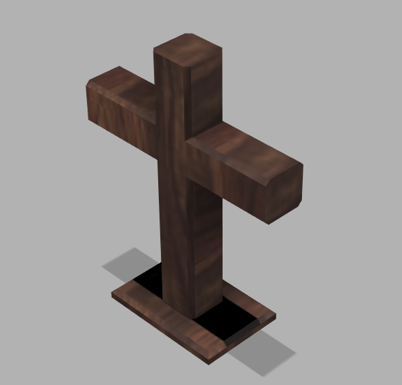 Cross Stand, GOD IS REAL, Catholic cross