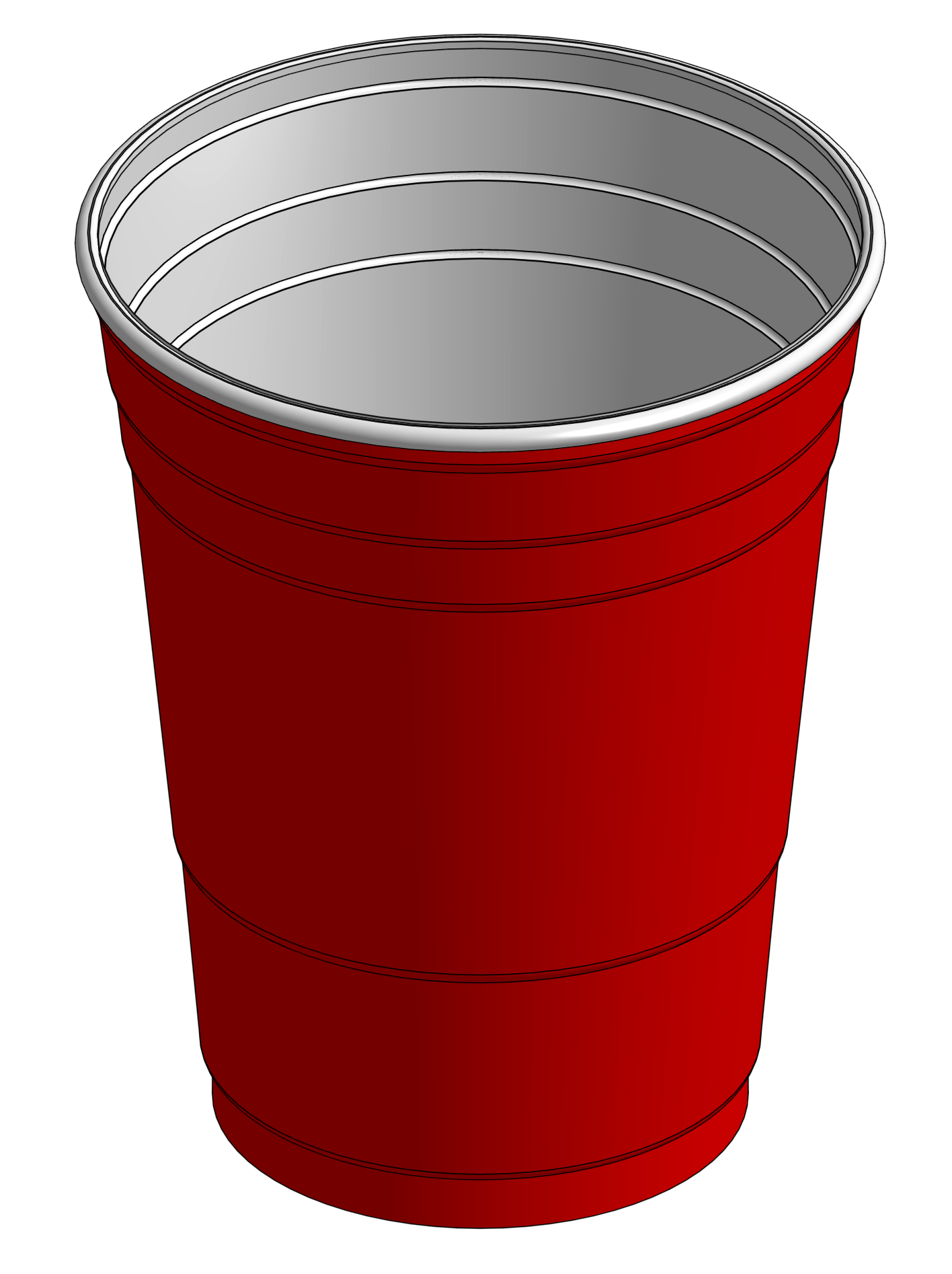 Red Solo Cup - Beer Pong Cup