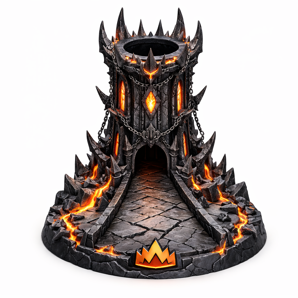 Sauronita – The Dark Dice Tower