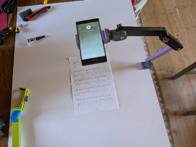 Smartphone photography stand