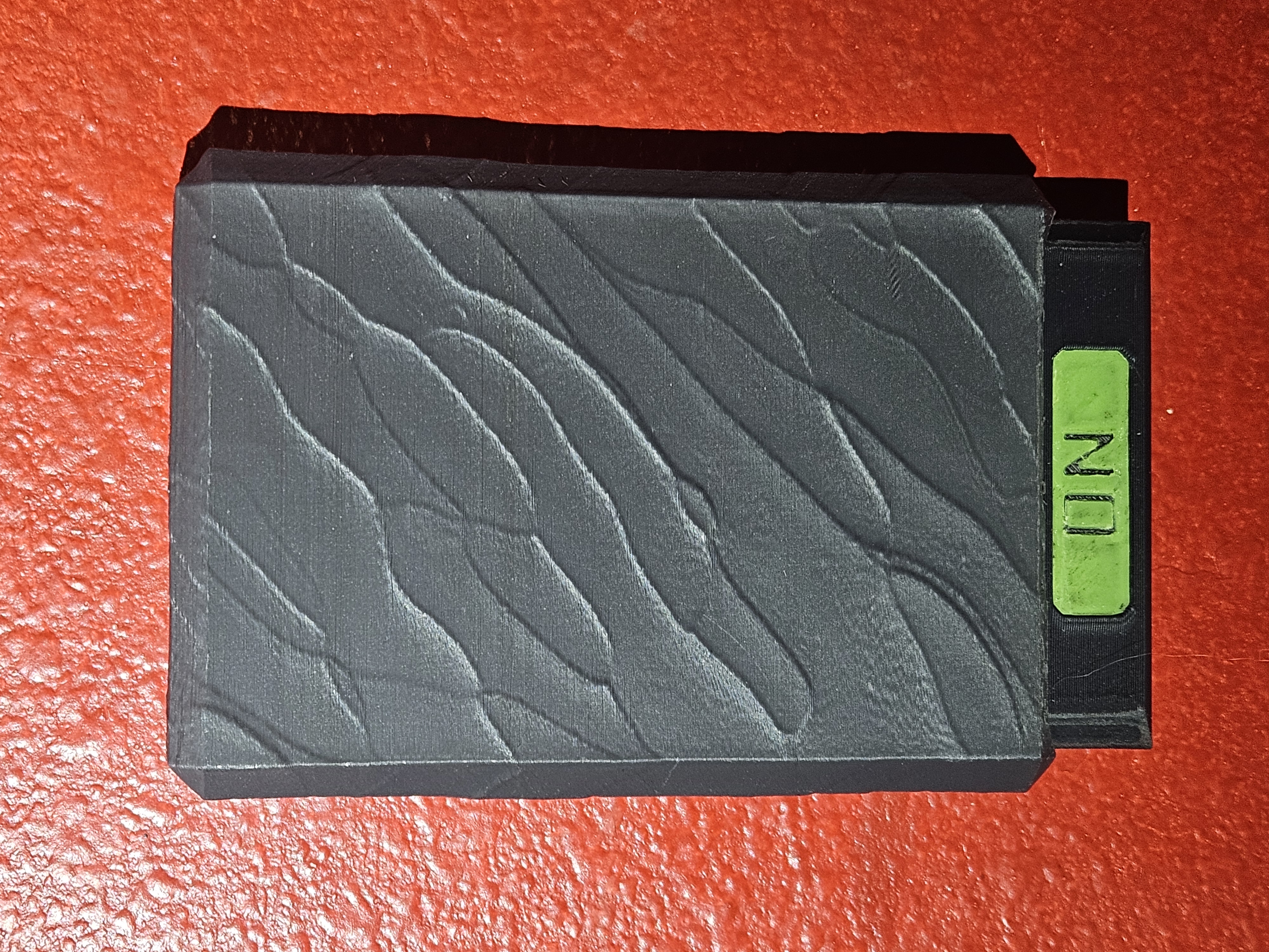 TEXTURED FACE PLATE FOR ACCESABILITY LIGHT SWITCH