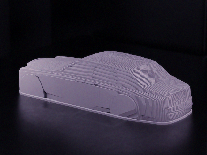 Miniatura 3 do modelo 3D Rolls-Royce Phantom - Sliced