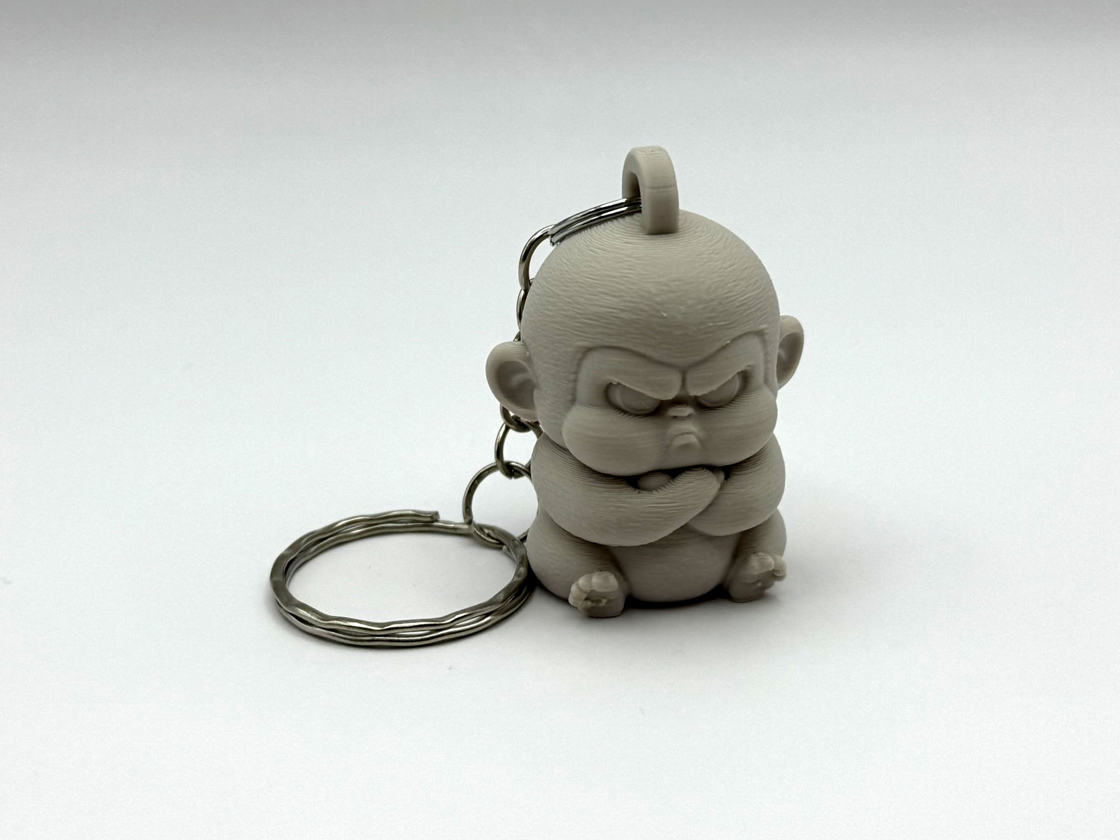 Grumpy Monkey with Keychain — miniatura 3
