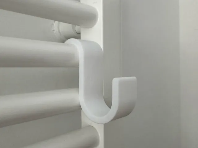 Universal Hook for 25 mm Towel Radiator