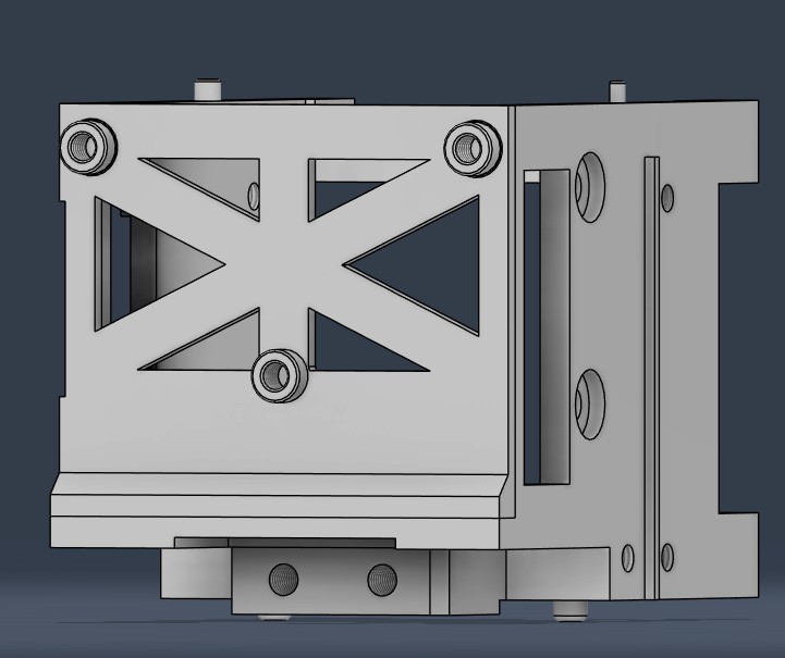 Ender 5 Max Hot end carriage for DXC extruder