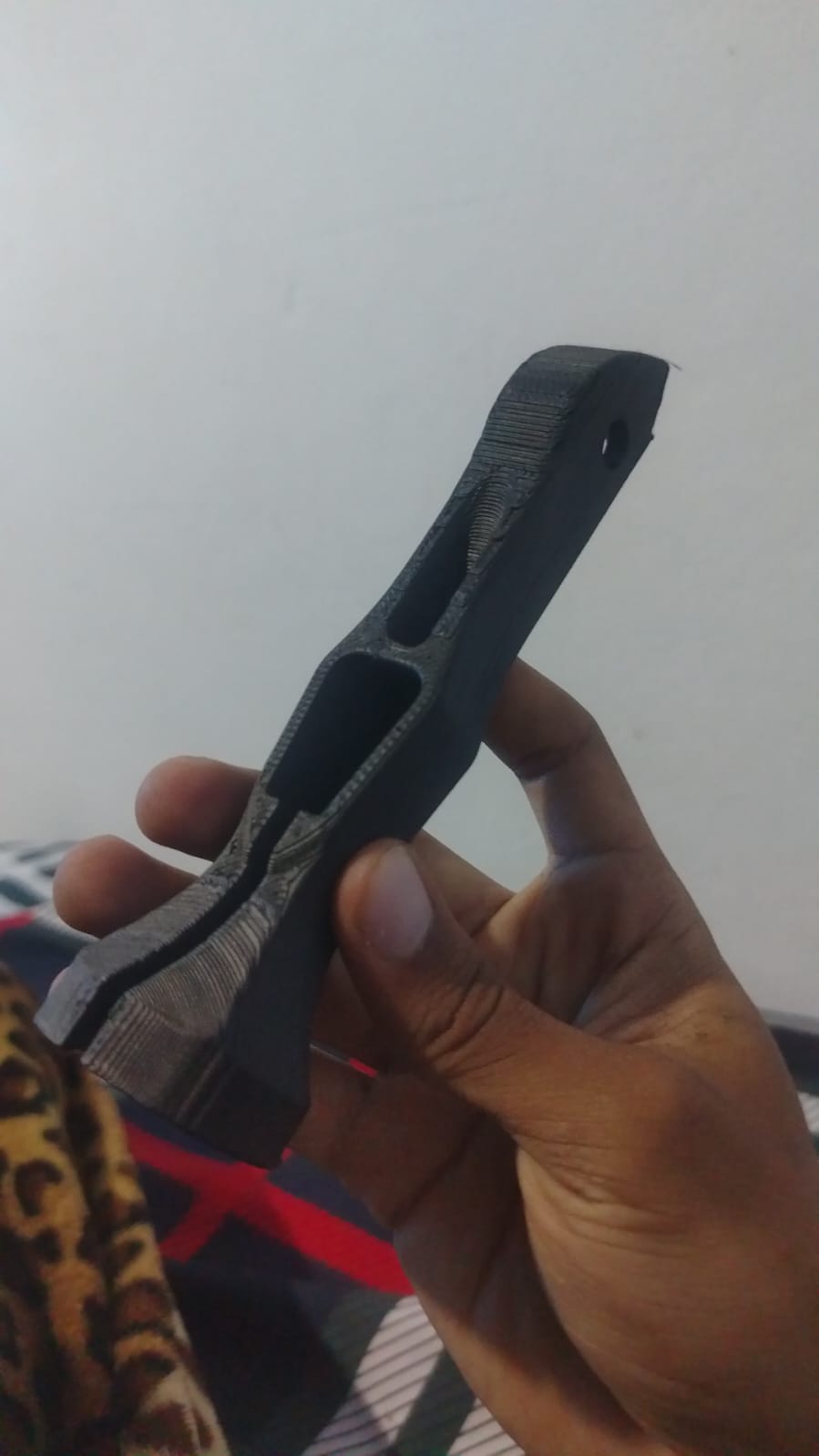 Peugeot 206 clutch pedal leg 3D model