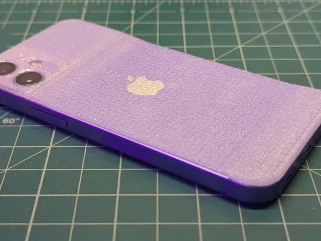 iPhone 12 Mini Minimal Back Skin