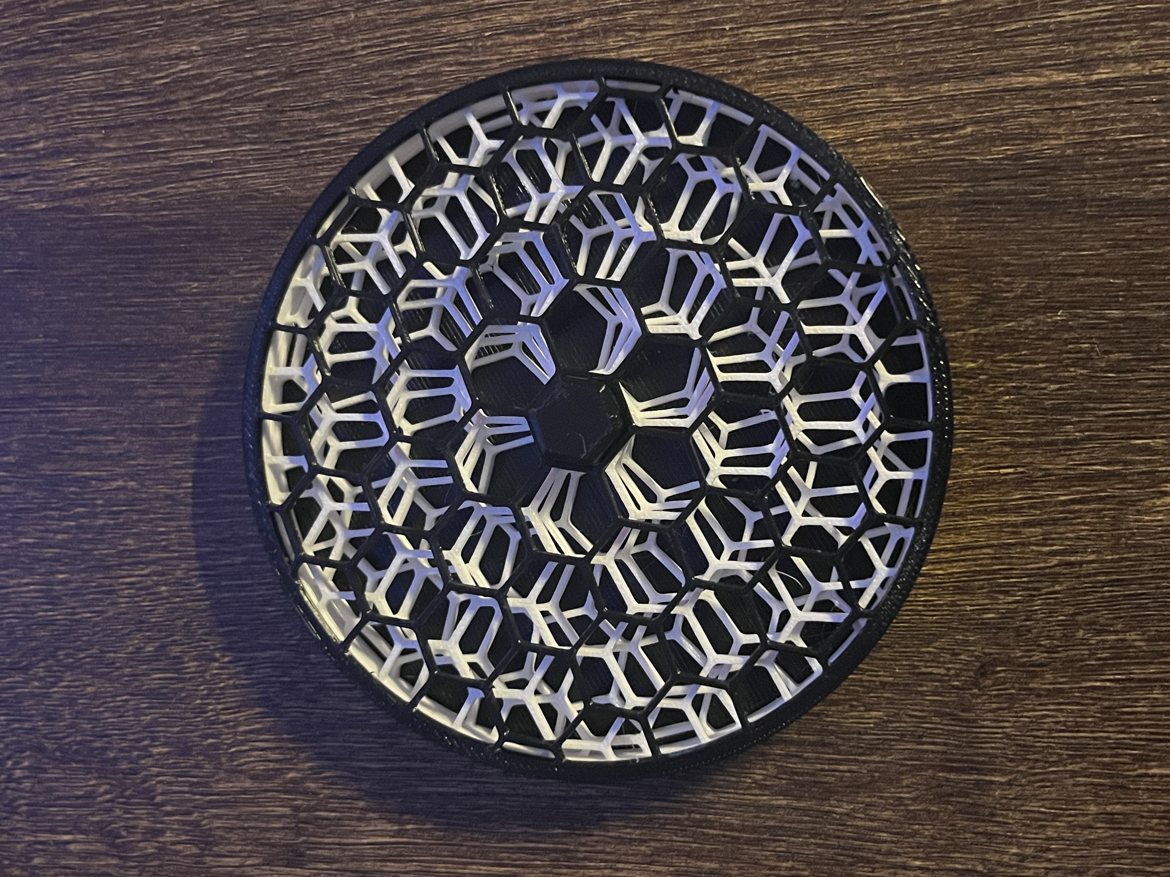 Honeycomb Coasters with Holder – PETG Drink Coaster Set