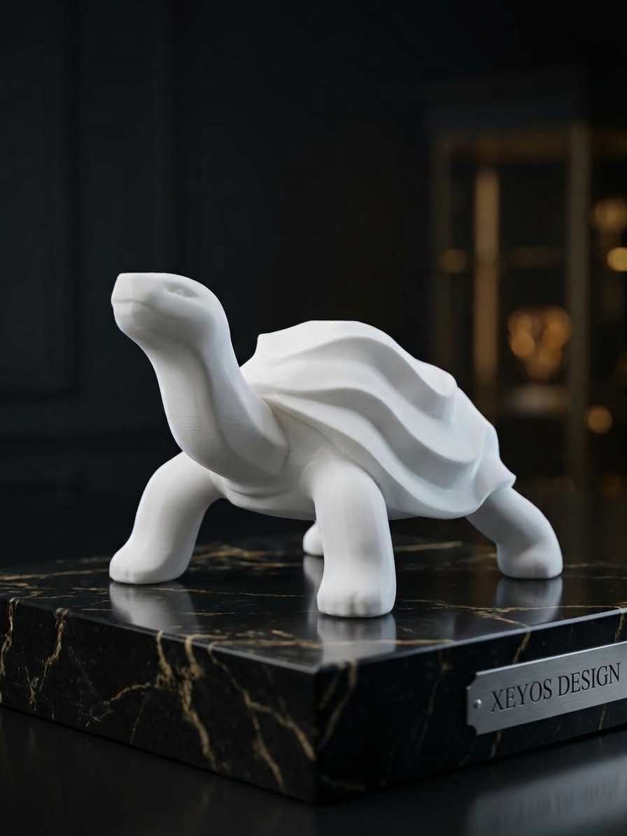 Elegant Tortoise Statue