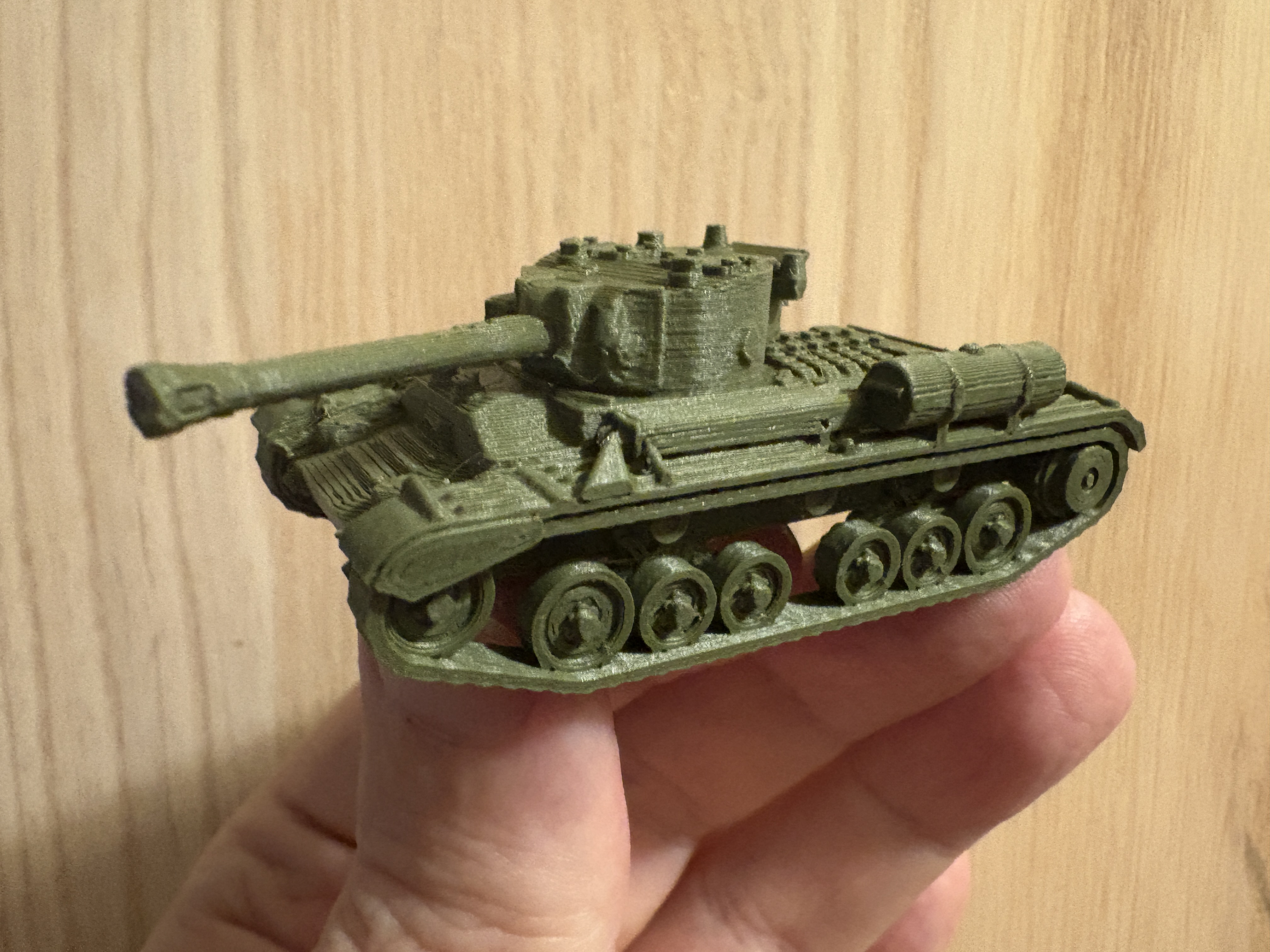 Valentine IX/XI Tank in  HO Scale (Remix)