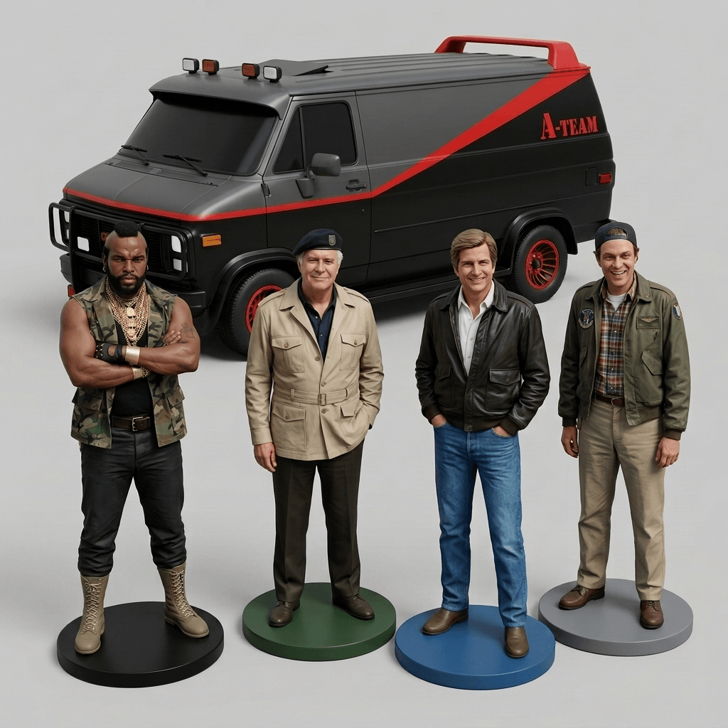 The A-Team - Hannibal and the Gang - 1983
