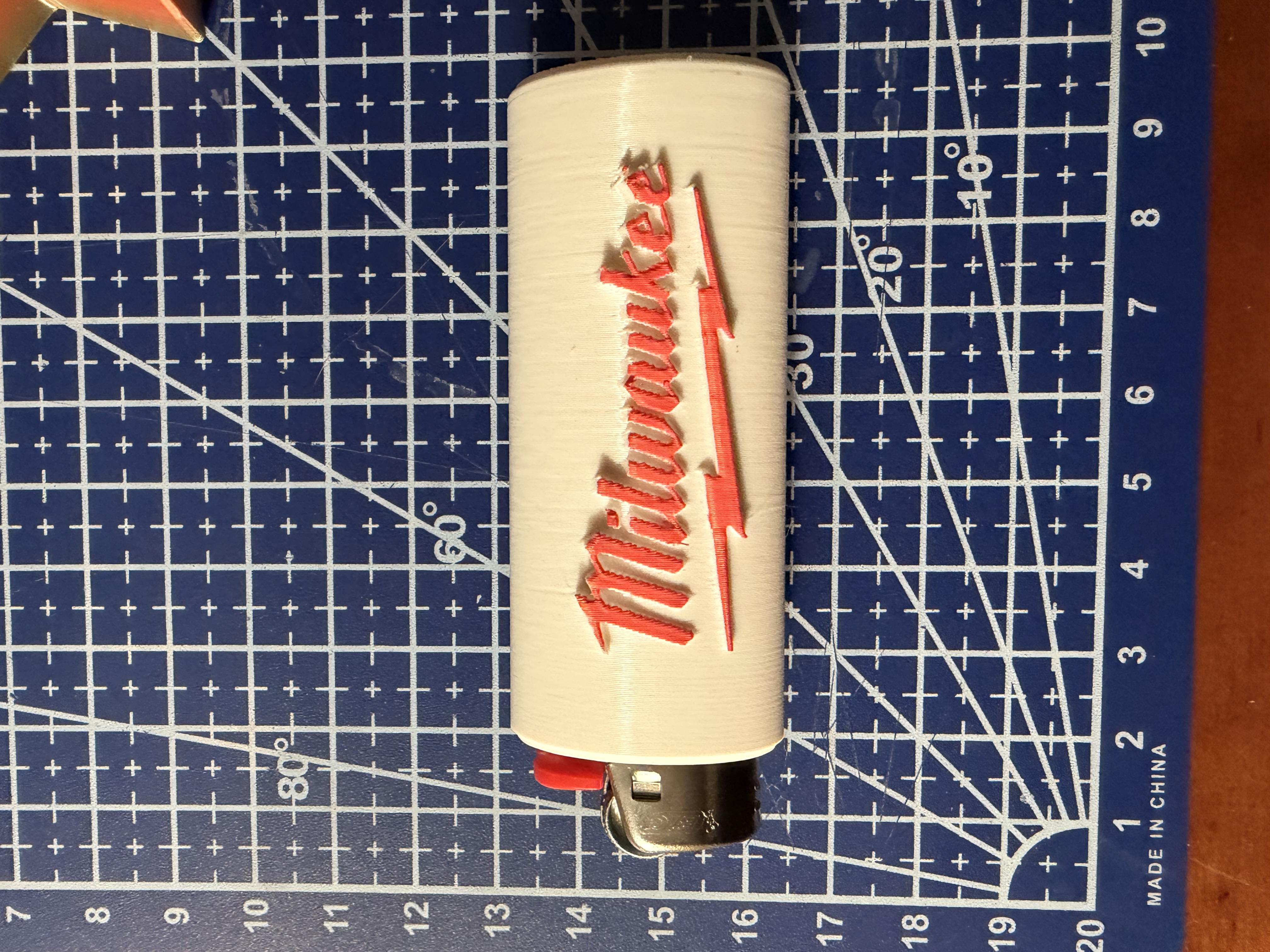 milwaukee BIC Lighter case