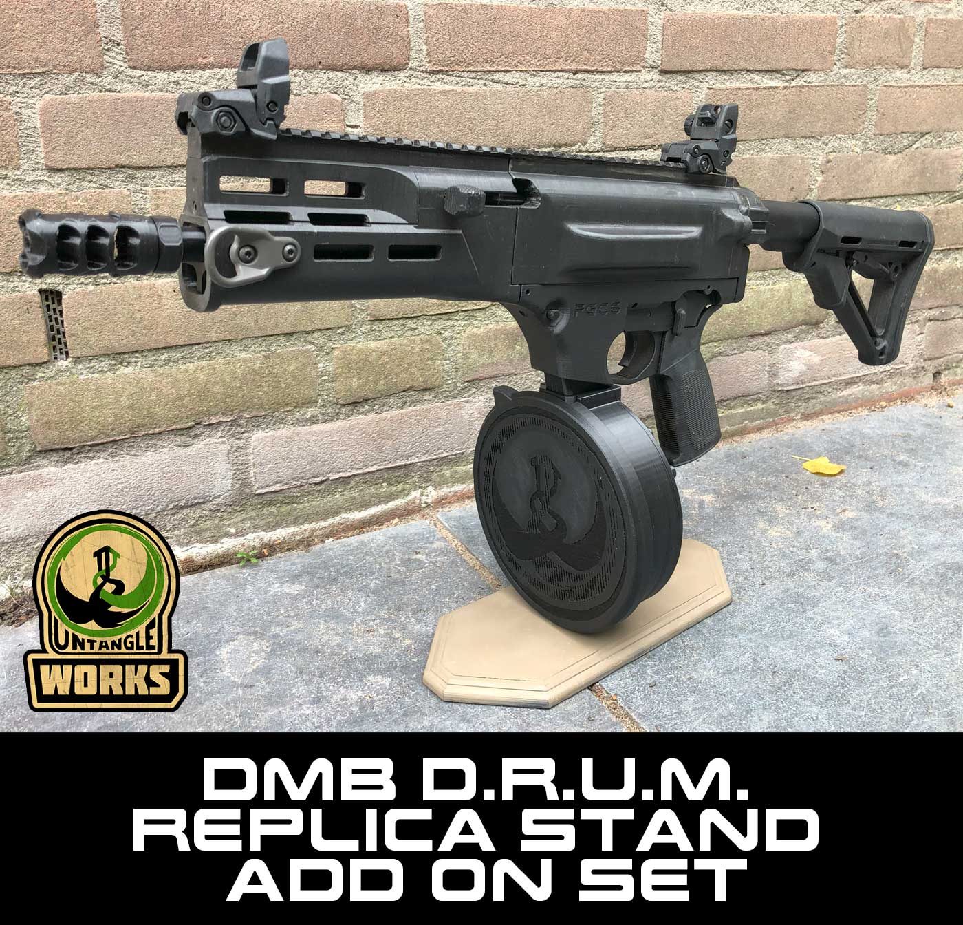 FGC-6: DMB D.R.U.M. add on set for display stand for the GBB models