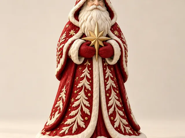 The Winter Keeper — Christmas Guardian, 160 mm | Flavora Studio