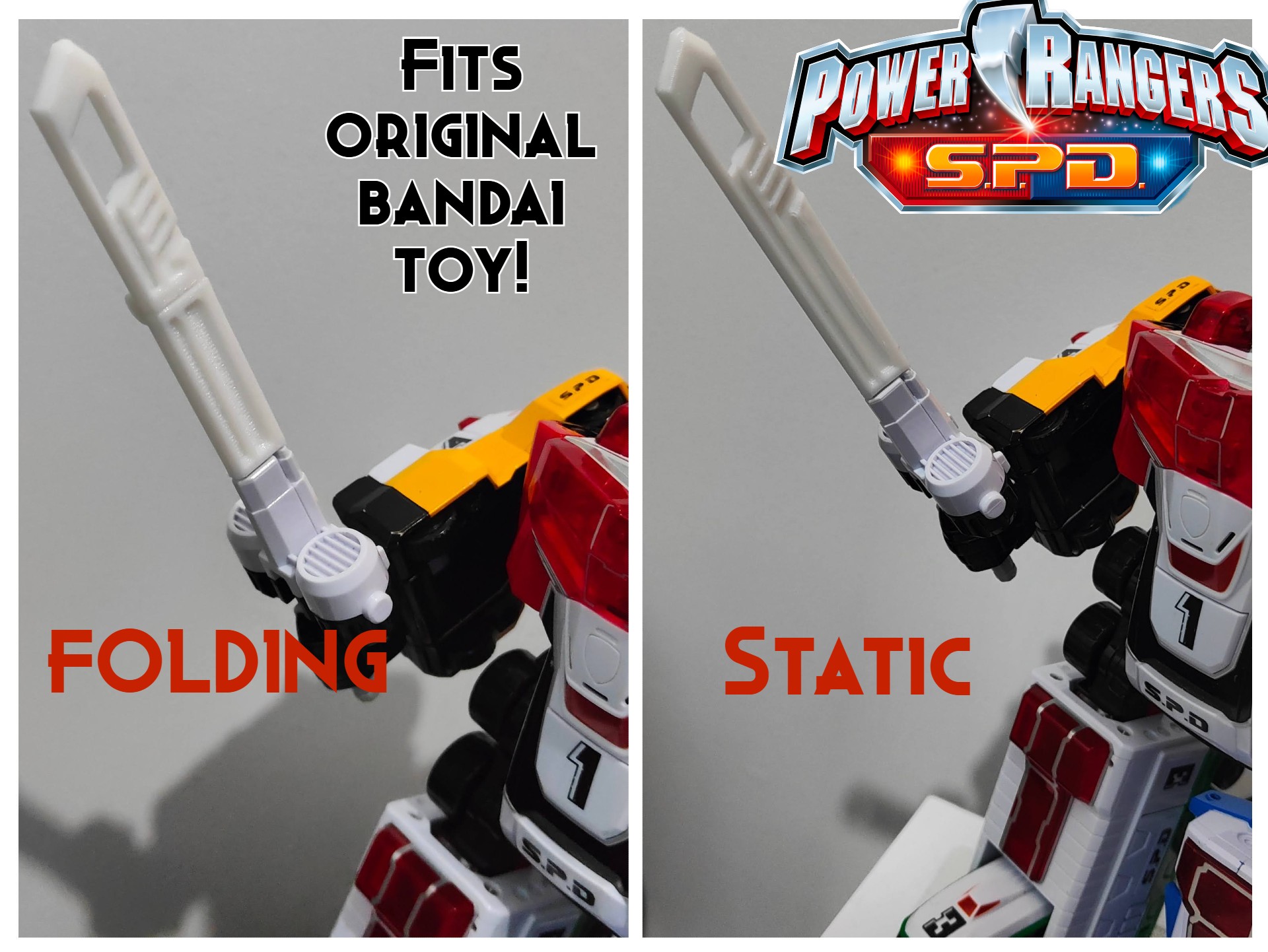 Power Rangers SPD - Megazord Toy - Sword Replacement