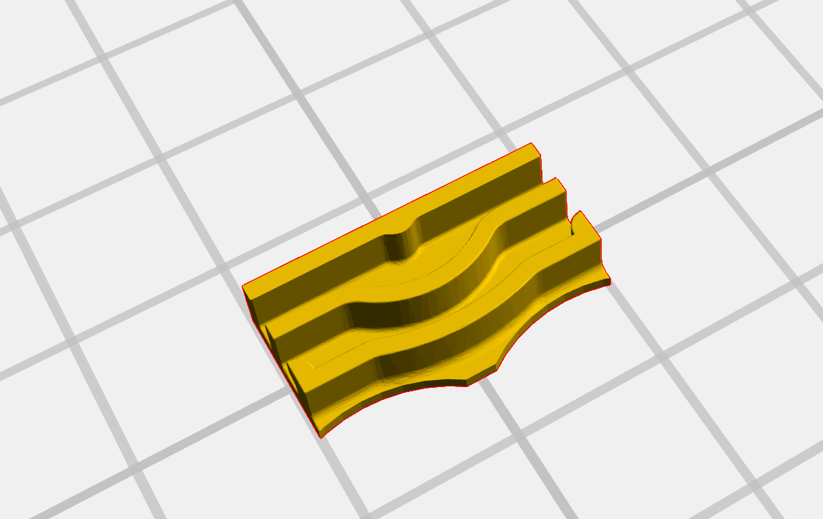 Small 1.75 filament clip