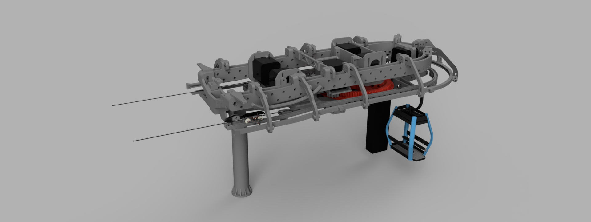 Model 10 MGD Ropeway Station