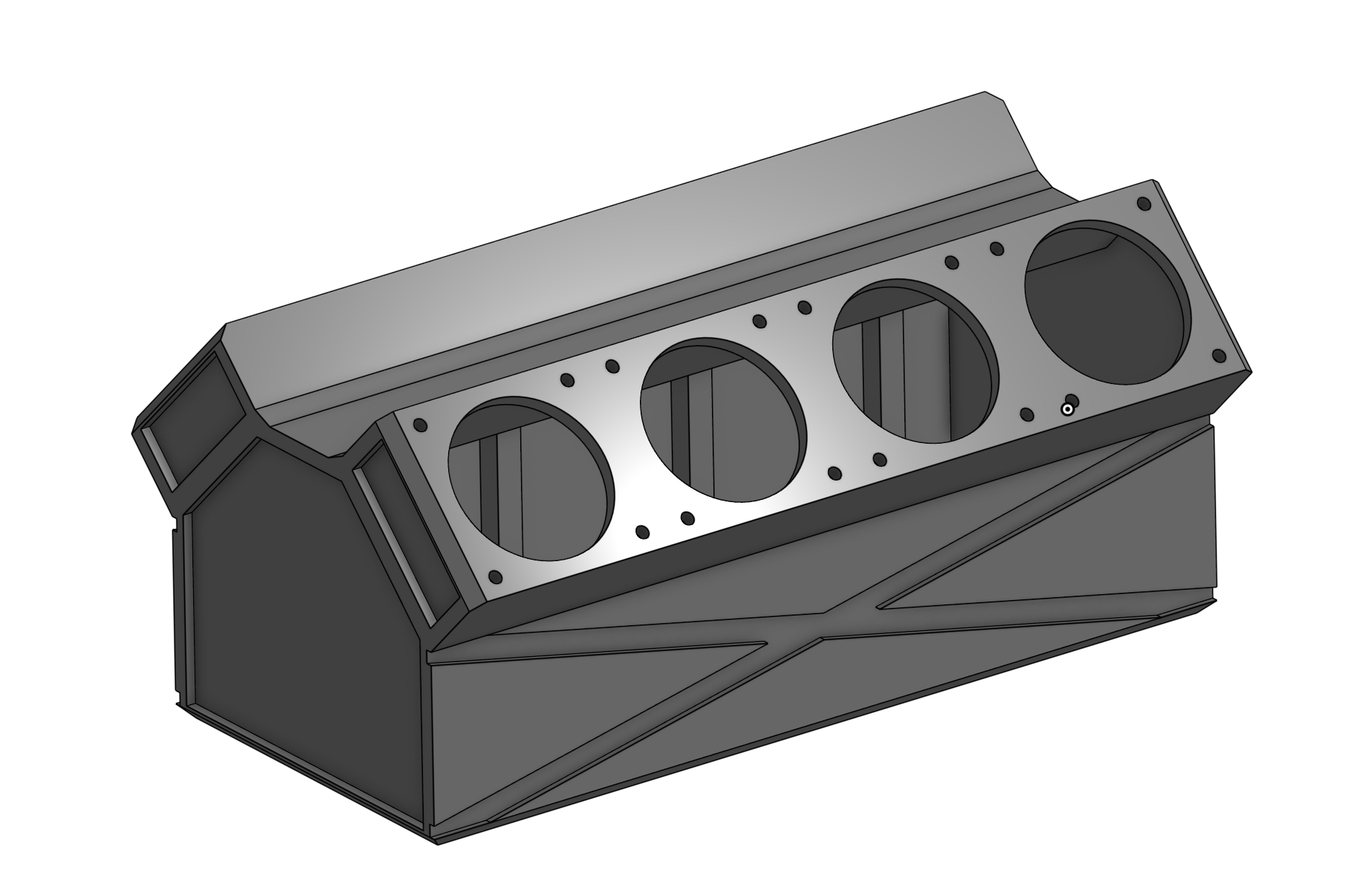 V8 Engine Pencil Holder
