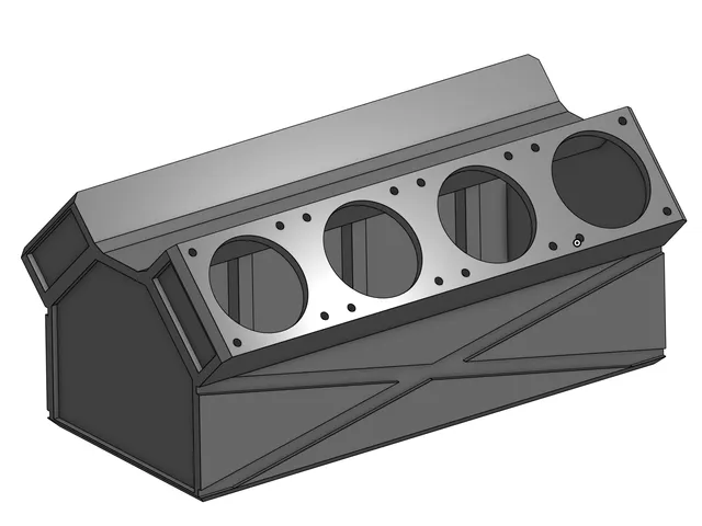 V8 Engine Pencil Holder