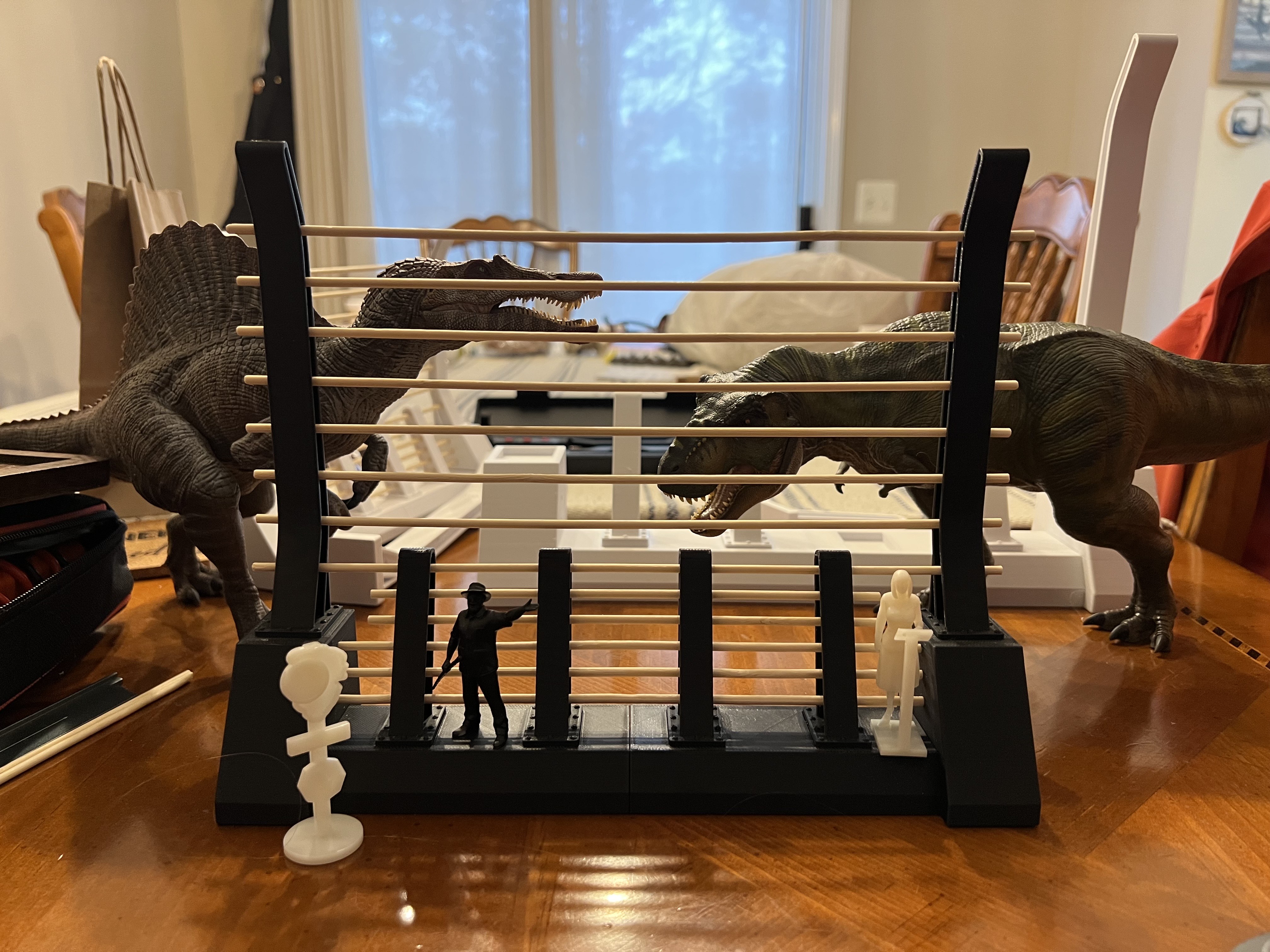 Jurassic World Style Fence