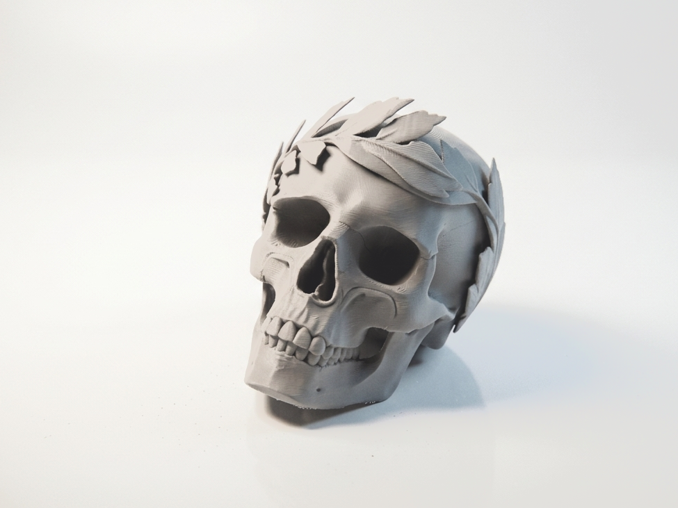 Julius Caesar Skull Roman Emperor Sculpture 3D Printable