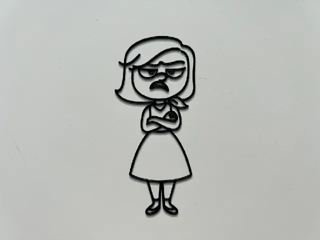 Disgust Wall Art #1 (Inside Out - Vice Versa)