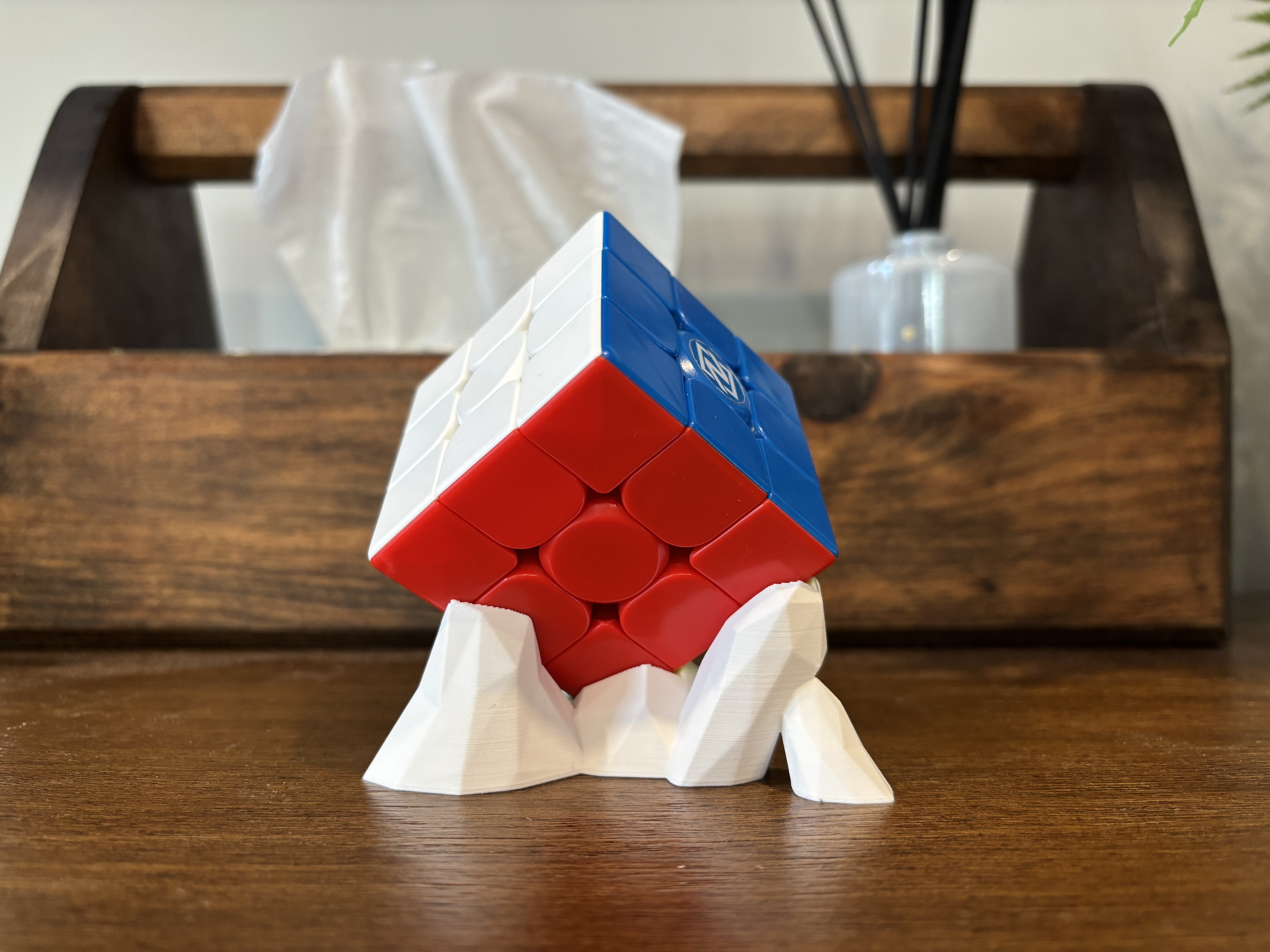Miniatura 3 do modelo 3D Rubix Cube holder