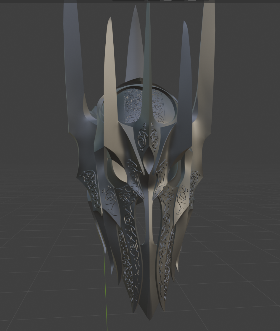 Sauron's helmet