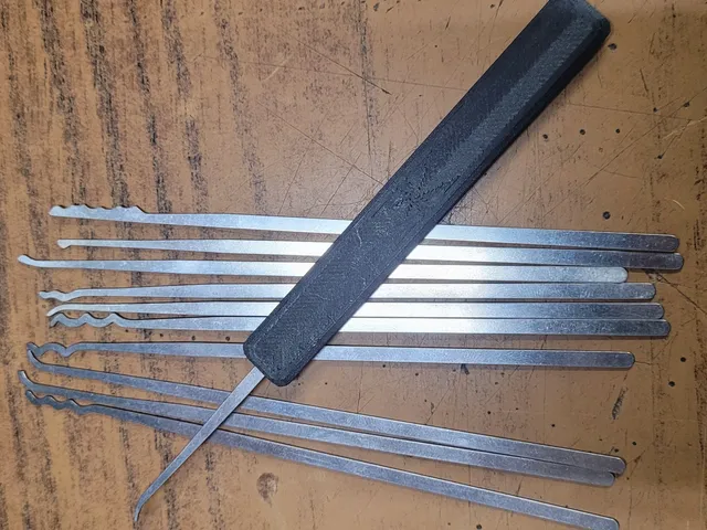 Street Sweeper Bristle Lockpick Handle