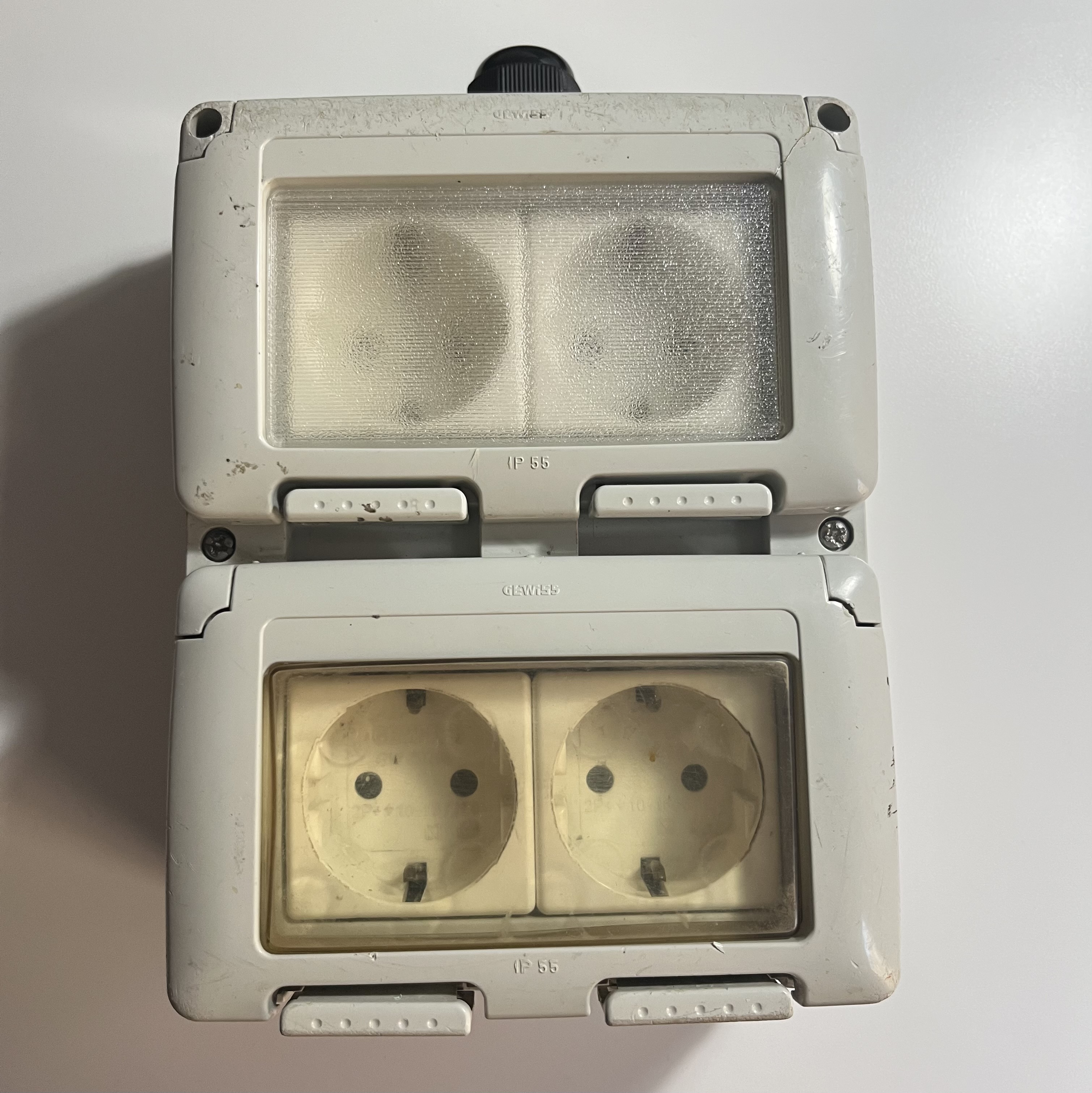 Replacement Window for Gewiss GW27051 Watertight Electrical Enclosure