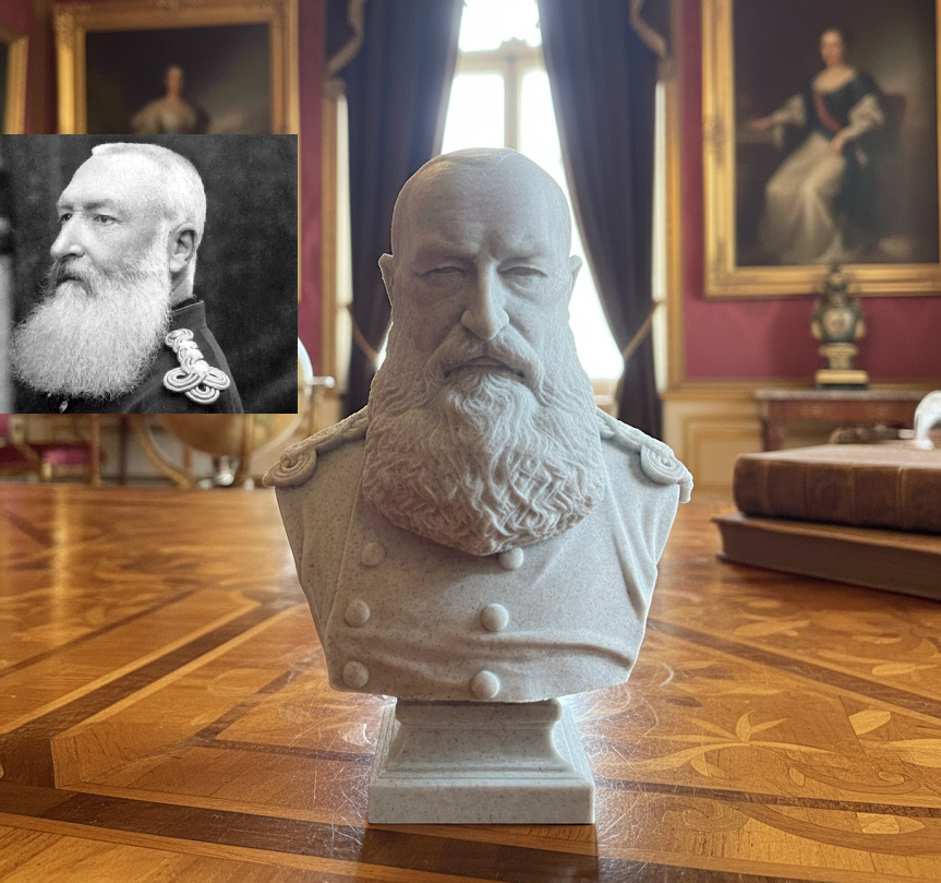 Léopold II Louis-Philippe Marie Victor de Saxe-Cobourg-Gotha (Second King Of Belgium) – Bust