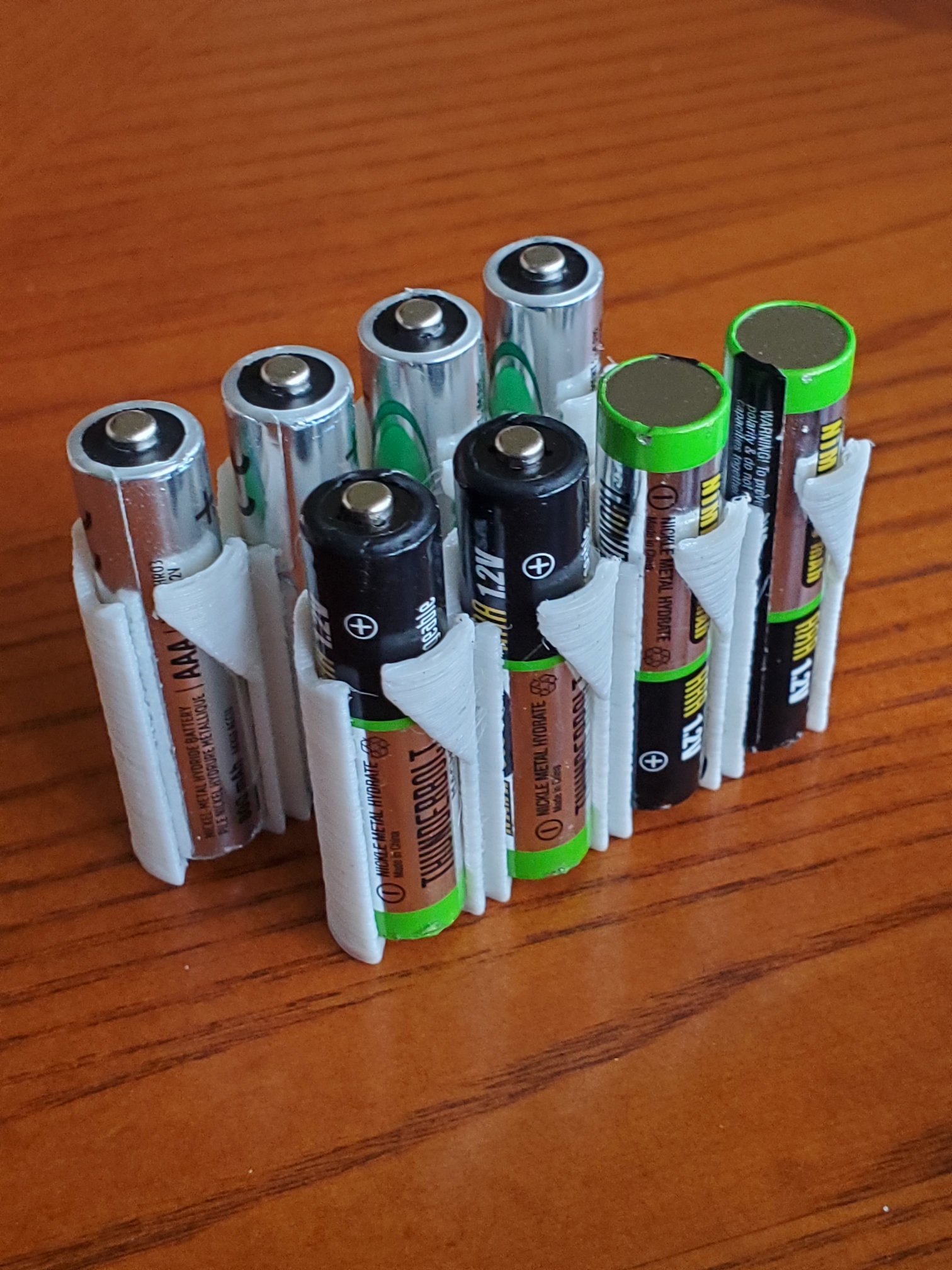 AAA Battery holder short 3D model