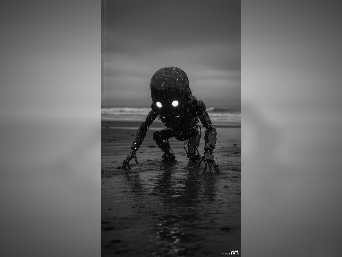 Beach Bot Hueforge