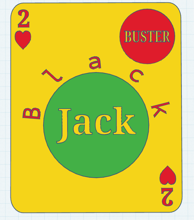 Black Jack mat