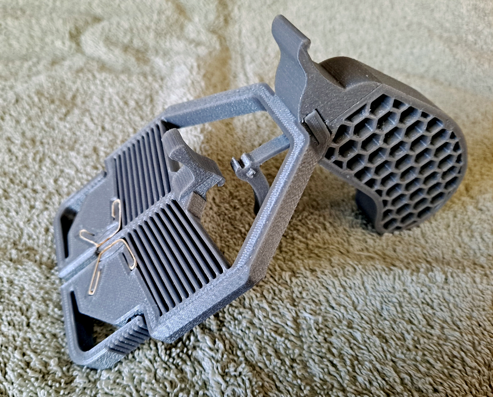 Match Shooter with grip