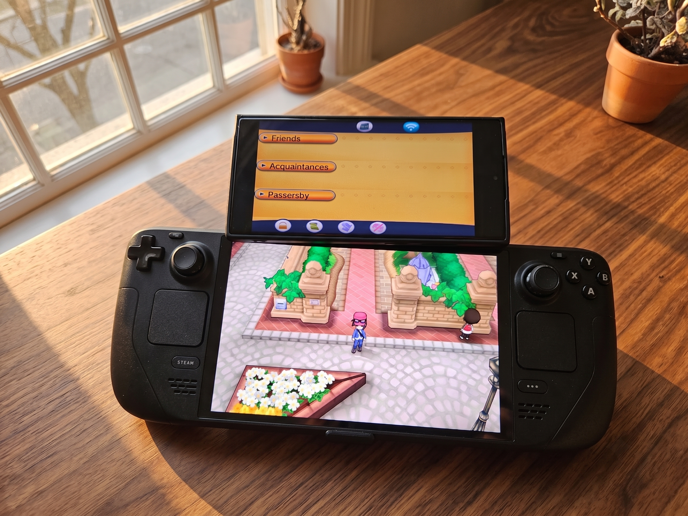 Steam Deck Deckmate Phone Holder