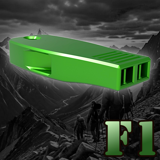 Compact & Loud Whistle - Model F1 3D model