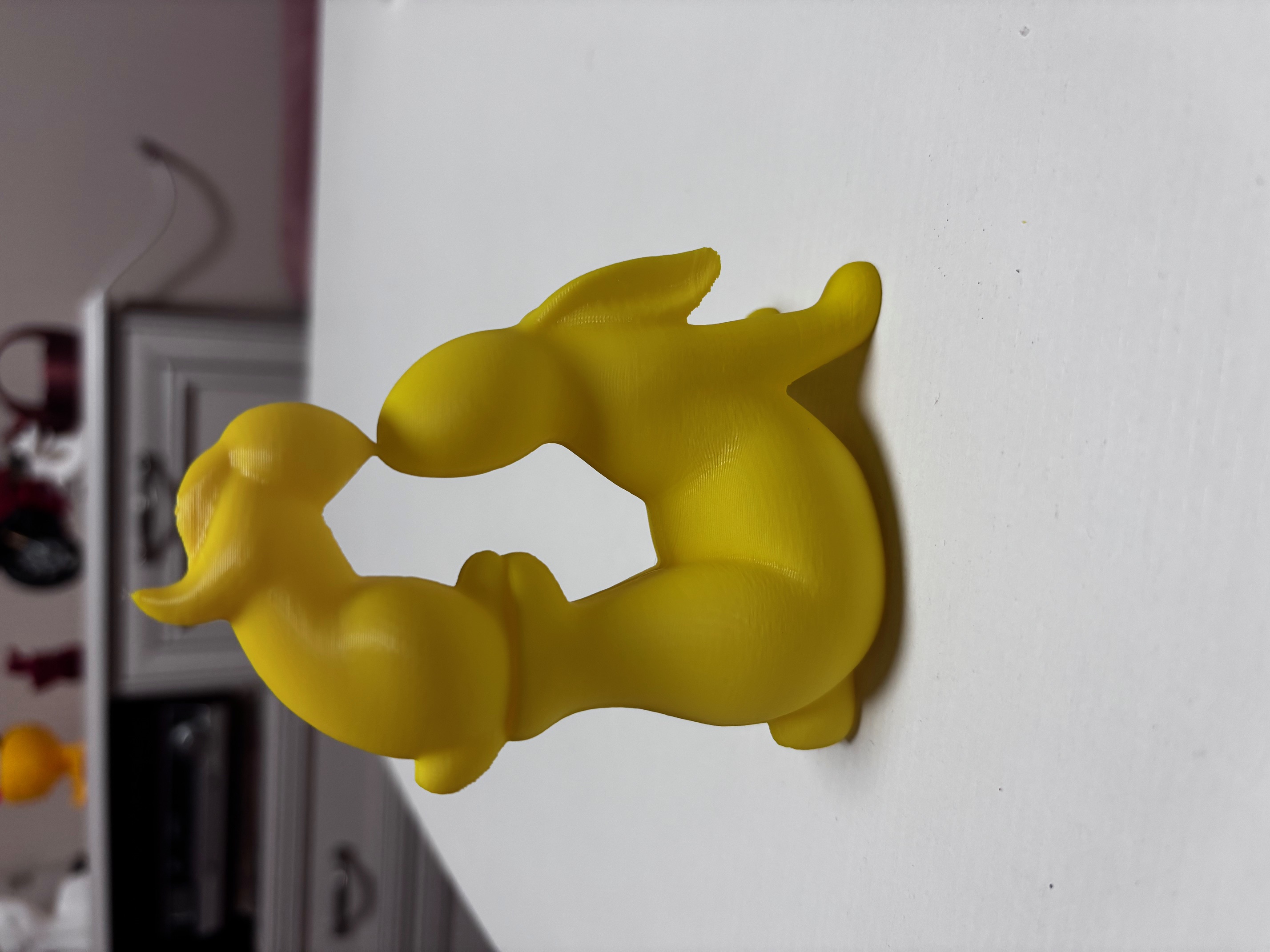 Easter bunnies decoration