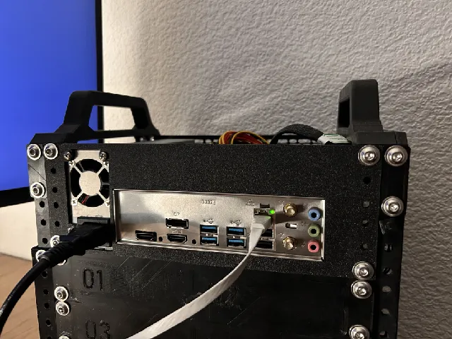 10 inch 2U rack mount for mITX + FlexATX PSU