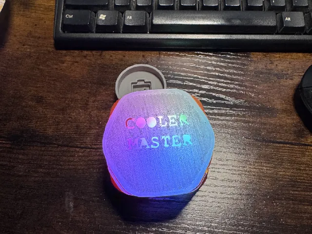 Cooler Master: Elite Liquid custom pump covers